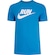 Camiseta Nike Tee Run Swoosh Masculina AZUL