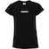 Camiseta adidas Logo Linear Feminina PRETO/BRANCO