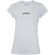 Camiseta adidas Logo Linear Feminina BRANCO/PRETO