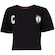 Camiseta Cropped do Boston Celtics NBA Street NB528 Feminina PRETO
