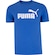 Camiseta Puma Essential No 1 Masculina AZUL/BRANCO