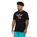 Camiseta do Chicago Bulls NBA Sneaker N0495 Masculina PRETO
