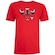 Camiseta do Chicago Bulls NBA Sneaker N0495 Masculina VERMELHO