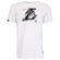 Camiseta do Los Angeles Lakers NBA Sneaker N0496 Masculina OFF WHITE