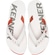 Chinelo Kenner Red Pro Adulto BRANCO/LARANJA CLA
