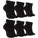 Kit de Meias Nike Everyday Infantil 6 Pares PRETO
