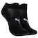 Meia Sapatilha Puma Esportiva Adulto PRETO/BRANCO
