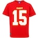 Camiseta Kansas City Chiefs NFL Juvenil VERMELHO