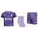 Kit de Uniforme do Liverpool Infantil Nike Camiseta + Calção + Meia ROXO