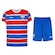 Kit de Uniforme do Fortaleza I 25/26 Infantil Volt Camiseta + Calção AZUL