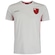 Camiseta do Flamengo Eco Braziline Masculina BRANCO/CINZA CLARO