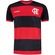 Camiseta do Flamengo Emoção Braziline Masculina VERMELHO/PRETO