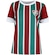 Camiseta do Fluminense Braziline Chiado Feminina VINHO/BRANCO
