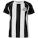 Camiseta do Santos Mosaico Braziline Feminina PRETO