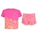 Conjunto Infantil Nike Wild Flow Camiseta + Short ROSA