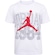 Camiseta Nike Jordan Throwback Juvenil BRANCO/CINZA CLARO