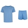Conjunto Infantil Nike Dri-FIT Bottom Camiseta + Bermuda AZUL