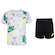 Conjunto Infantil Nike Sweat Camiseta + Bermuda BRANCO/PRETO