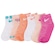 Kit de Meias Nike Wild Flower Infantil com 6 Pares ROSA