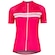Camisa de Ciclismo Feminina Barbedo Marble ROSA/BRANCO