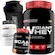 Kit Giant Whey Bodybuilders  - Morango - 900g  + BCAA + Creatina 100g + Coqueteleira Nao Se Aplica