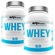 Kit 2x Whey Protein BRN Foods Morango - 900g Nao Se Aplica
