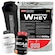 Kit Whey 500g Bodybuilders Morango + BCAA + Creatina 100g + Coqueteleira Nao Se Aplica