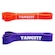 Kit Super Band Yangfit Extensor Elástico - Médio e Forte LARANJA/ROXO