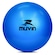 Bola de Pilates Muvin Overball Soft Gym com Bico para Inflar - 25 cm AZUL