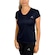 Camiseta Muvin Color Dry Workout SS CST-400 - Feminina AZUL ESCURO