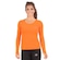 Camiseta Manga Longa Running Muvin G1 com Proteção UV50 - Feminina LARANJA