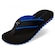Chinelo Kenner Kivah Cushy - Masculino PRETO/AZUL