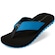 Chinelo Kenner Kivah - Masculino PRETO/AZUL