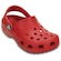 Sandália Crocs Infantil Classic Clog VERMELHO