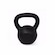 Kettlebell Kl Master Fitness para Academia Funcional - 12 Kg PRETO