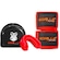 Kit Gorilla Muay-Thai Bandagem Elástica + Protetor Bucal - Adulto VERMELHO