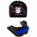 Protetor Bucal Duplo Gorilla para Boxe e Muay-Thai com Capinha PRETO