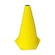 Cone de Marcação de Plástico Muvin - 24cm AMARELO