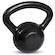 Kettlebell Yangfit Emborrachado - 4kg PRETO