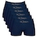 Kit Cuecas Boxer Zorba Algodão Sem Costura - 6 Unidades - Masculina AZUL ESCURO