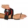 Luvas Grip Nc Extreme Munhequeira Pull Up PRETO/VERMELHO