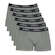 Kit de Cuecas Boxer Zorba em Max - 6 unidades - Adulto CHUMBO