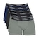 Kit de Cuecas Boxer Zorba em Max - 6 unidades - Adulto SORTIDA