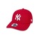 Boné Aba Curva 9FORTY New Era MLB New York Yankees - Strapback - Infantil VERMELHO