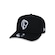 Boné Aba Curva New Era 9Forty A-Frame Corinthians Futebol Strapback - Adulto PRETO