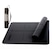 Tapete de Yoga com Bolsa Yangfit Mat PU e Borracha Natural - 5mm PRETO