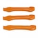 Espátula para Troca Ice Toolz 64P3 - 3 unidades LARANJA