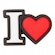 Jibbitz Crocs I Heart Nao Se Aplica