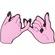 Acessório Jibbitz Crocs Bff Pinky Promise para Sandália Nao Se Aplica