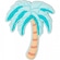Acessório Jibbitz Crocs Palm Tree para Sandália Nao Se Aplica